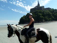 RIDE IN FRANCE - Fast ride around the mont saint michel